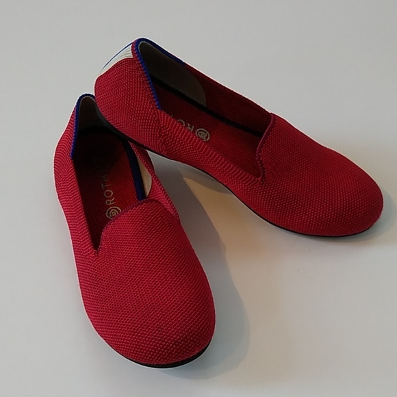 Other - Rothys Red Loafers kids size 2 Gently used